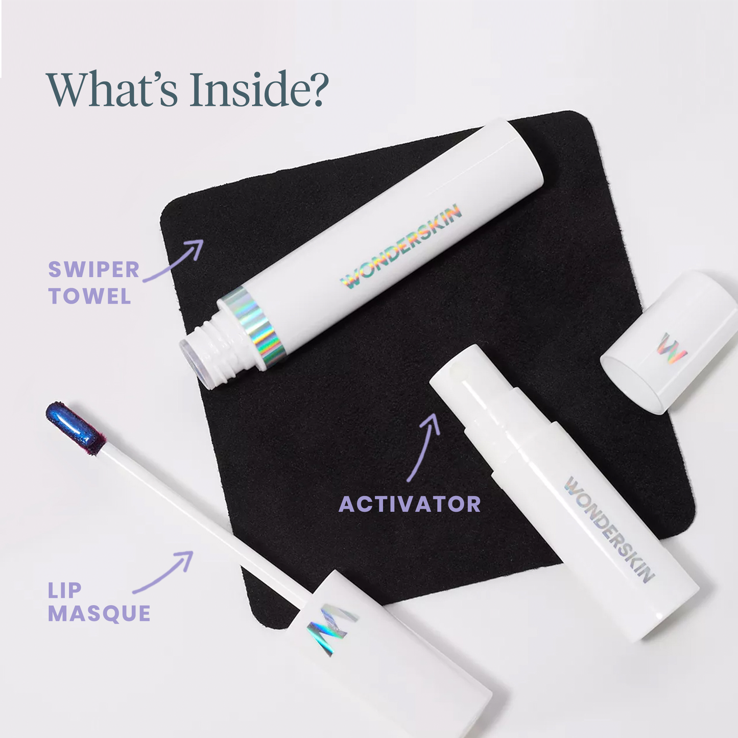 WONDER BLADING Peel & Reveal Lip Color Kit: Romance (cool rose)