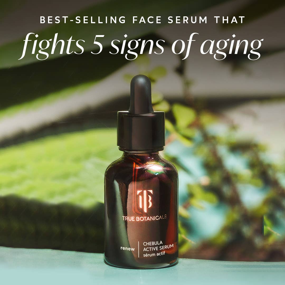TRUE BOTANICALS Renew Chebula Active Serum: Full Size (1 fl oz | 30 ml)