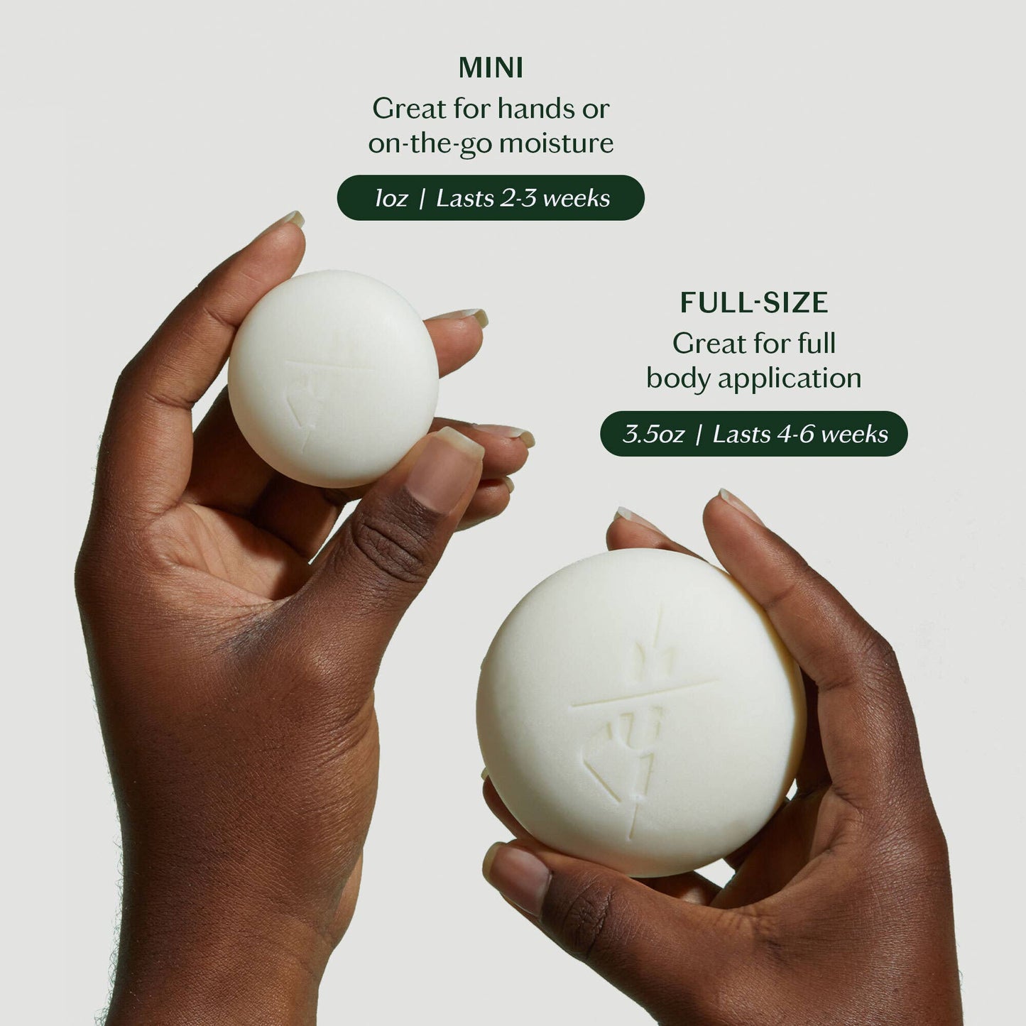 Kate McLeod Grounding Stone | Deep Moisturizing Lotion Bar: Starter Kit (3.5 oz)