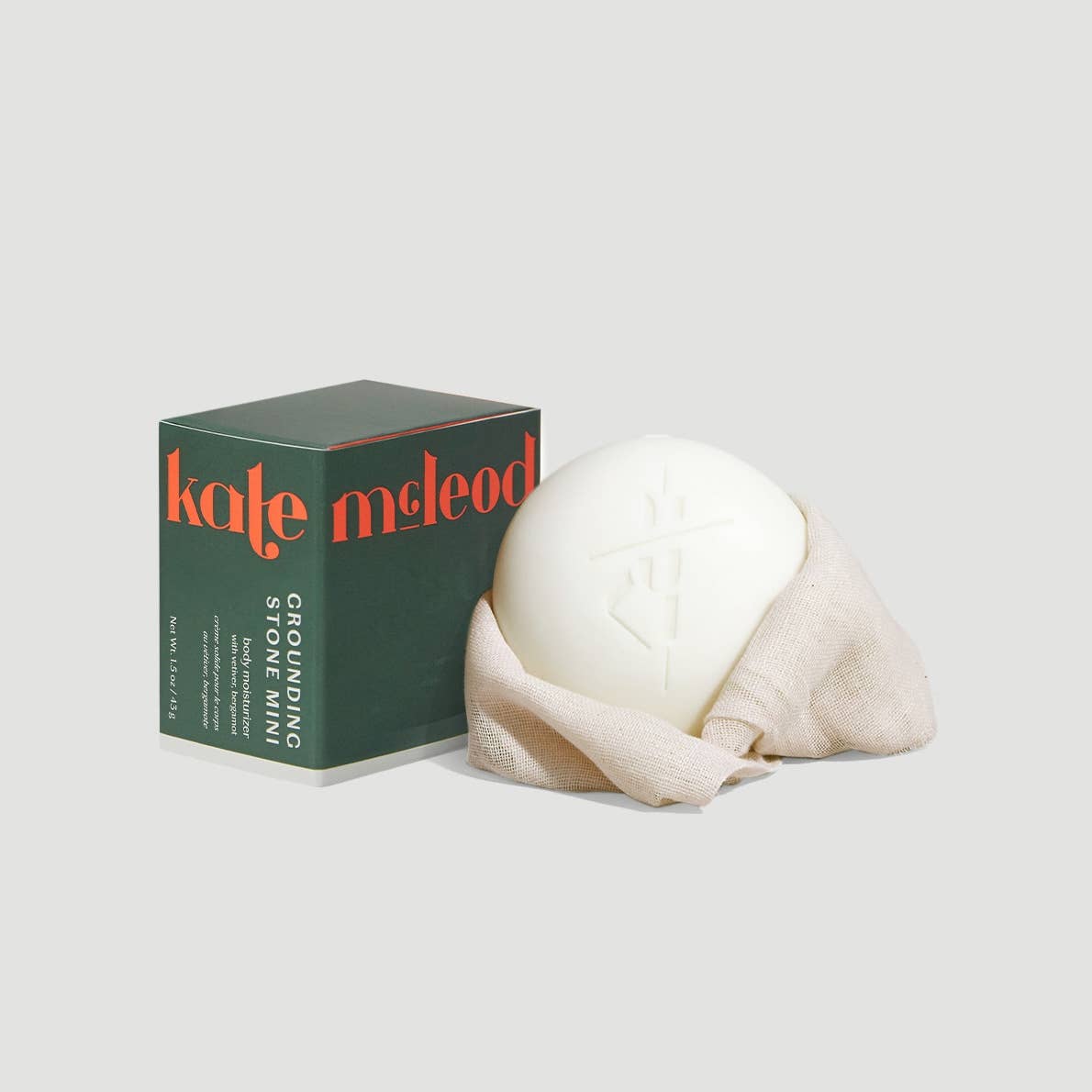 Kate McLeod Grounding Stone | Deep Moisturizing Lotion Bar: Starter Kit (3.5 oz)