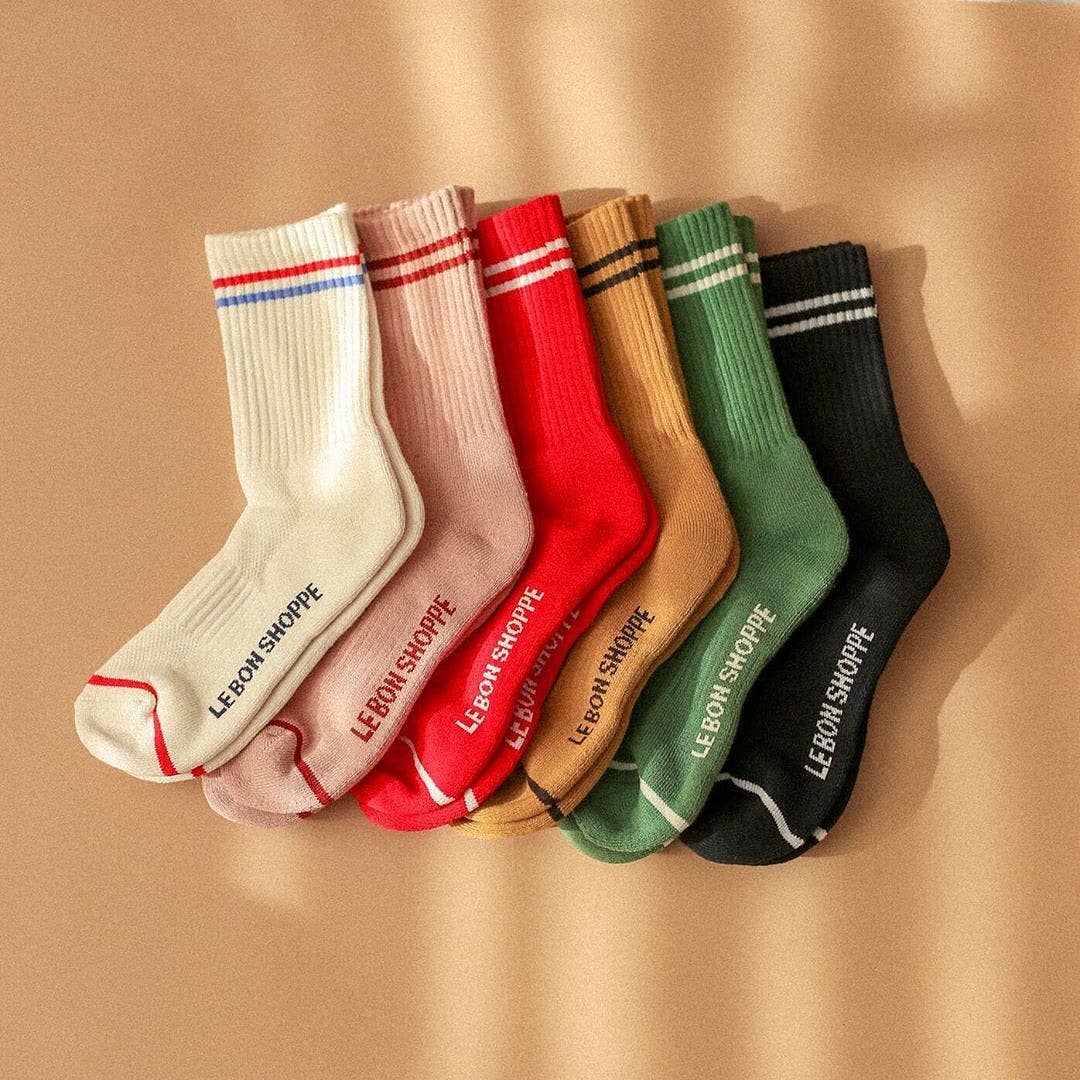 LE BON SHOPPE | Boyfriend Socks: Meadow