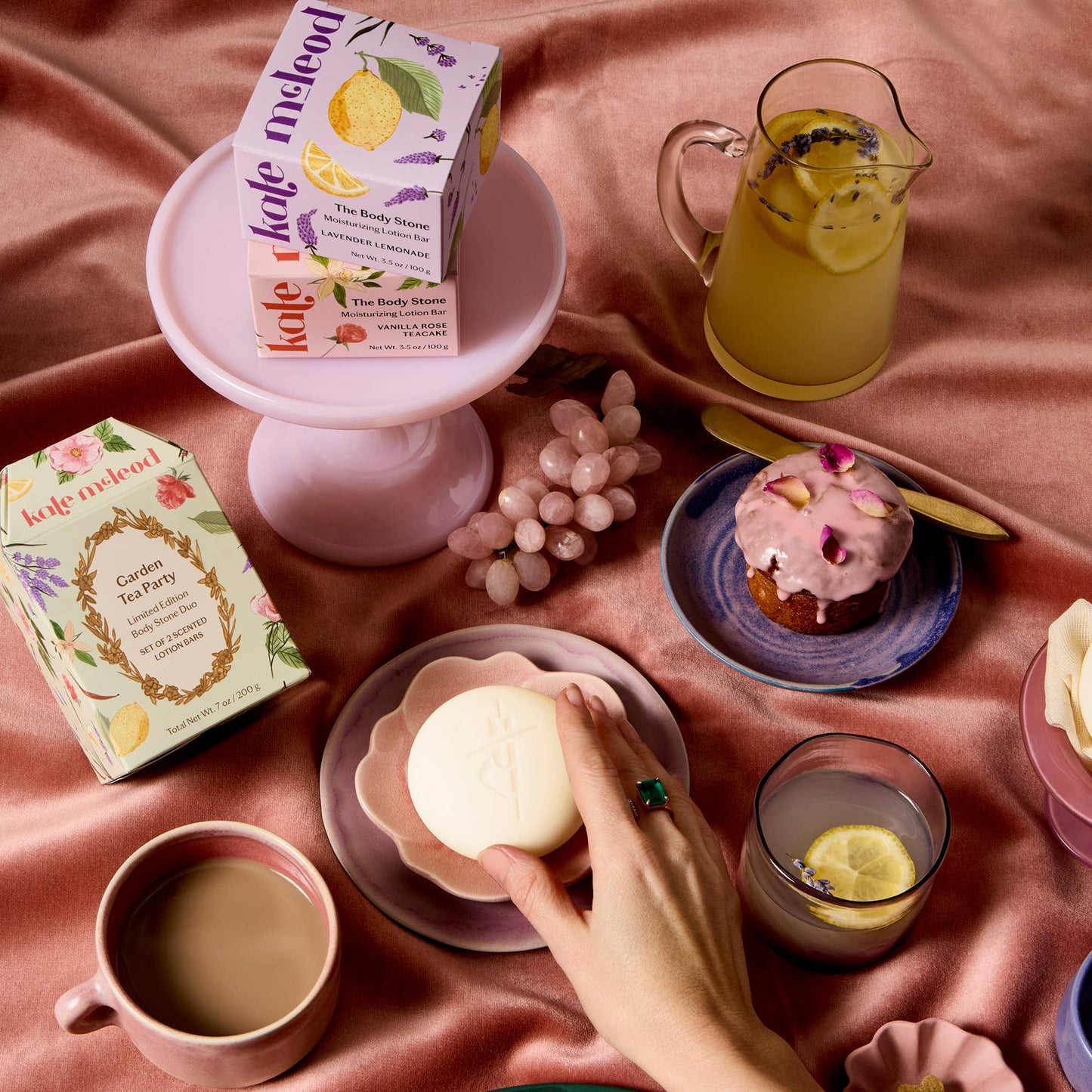 Kate McLeod Garden Tea Party Limited Edition Body Stone Duo