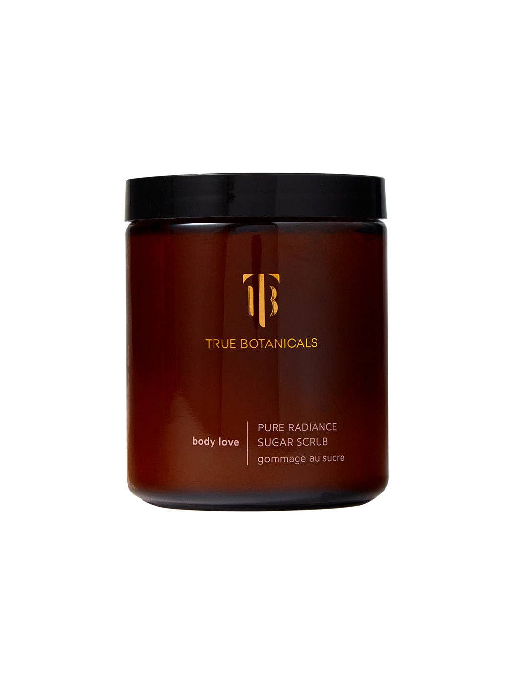 TRUE BOTANICALS Pure Radiance Sugar Exfoliating Body Scrub: Full Size (8 oz | 226 g)