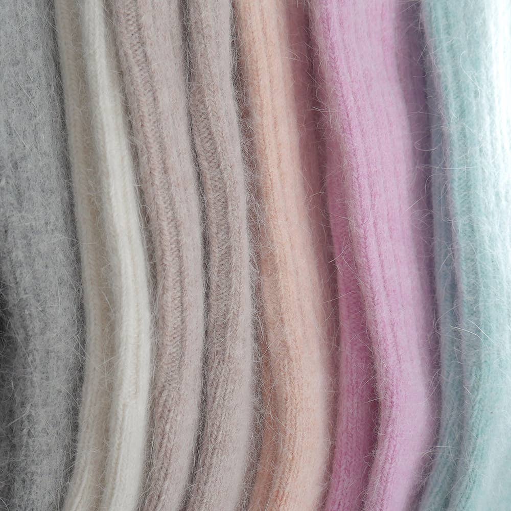Super Soft Wool Socks - Cream