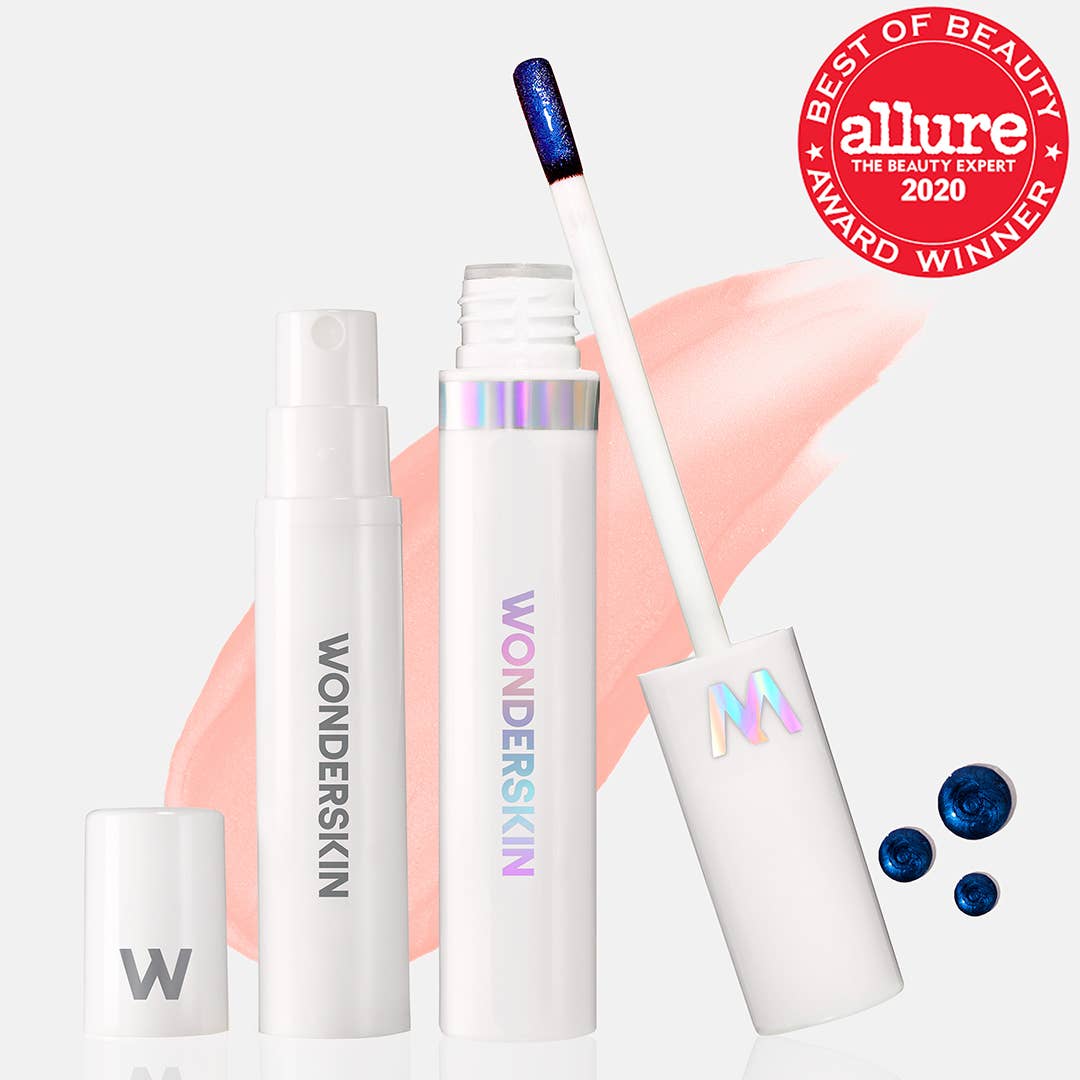 WONDER BLADING Peel & Reveal Lip Color Kit: Romance (cool rose)