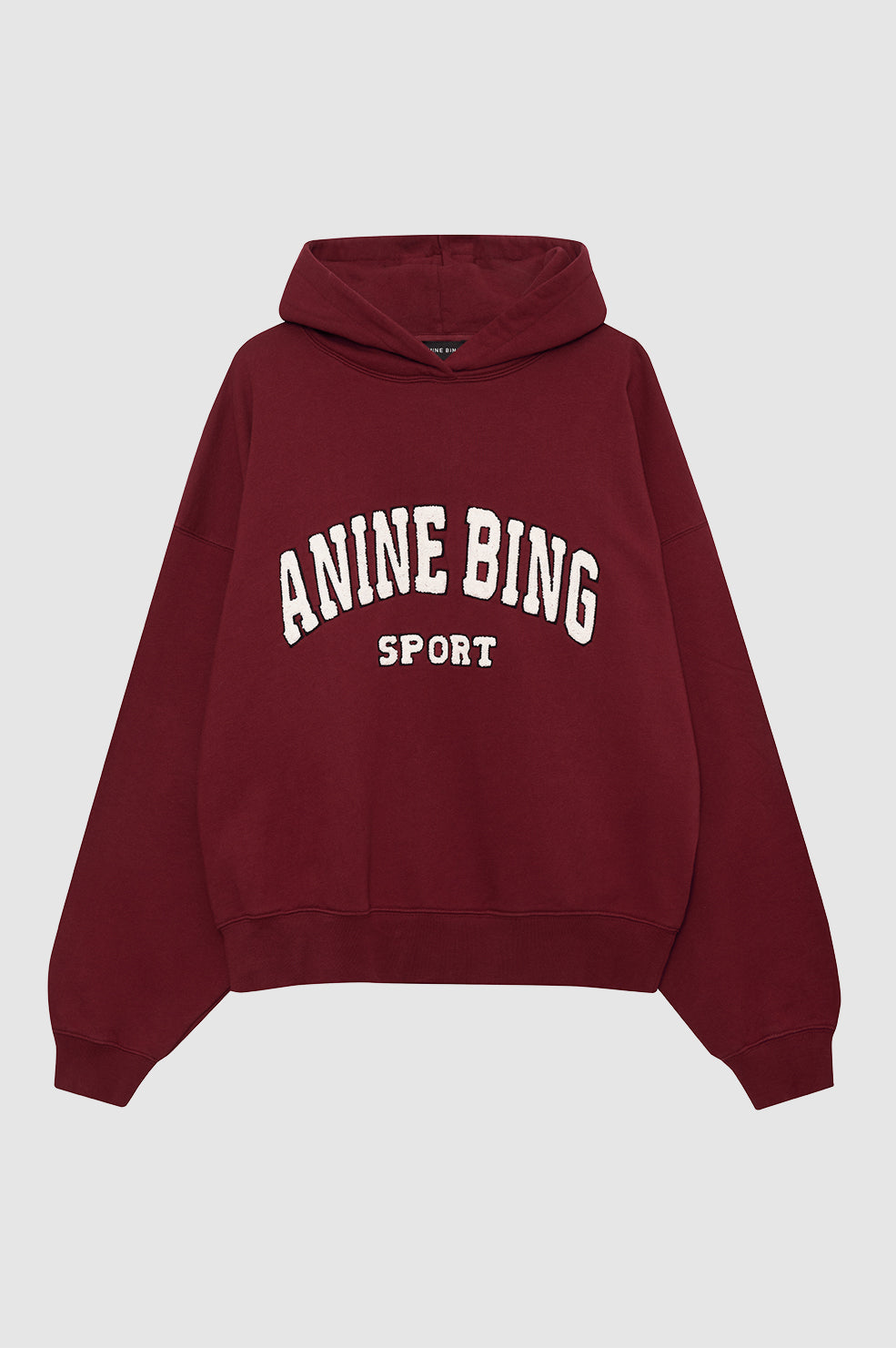 ANINE BING Alec Hoodie Sport | Cabernet