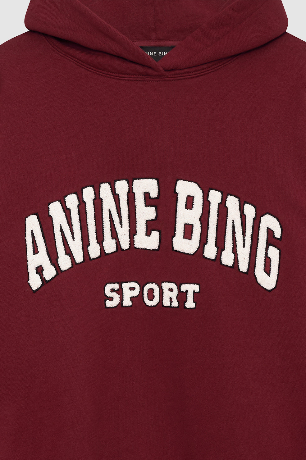 ANINE BING Alec Hoodie Sport | Cabernet