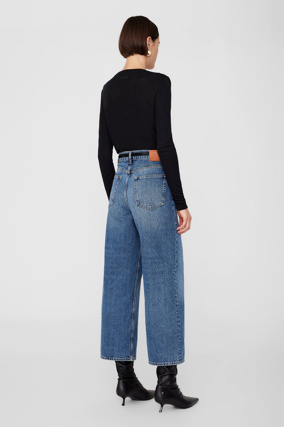 Anine Bing Amani Long Sleeve Tee
