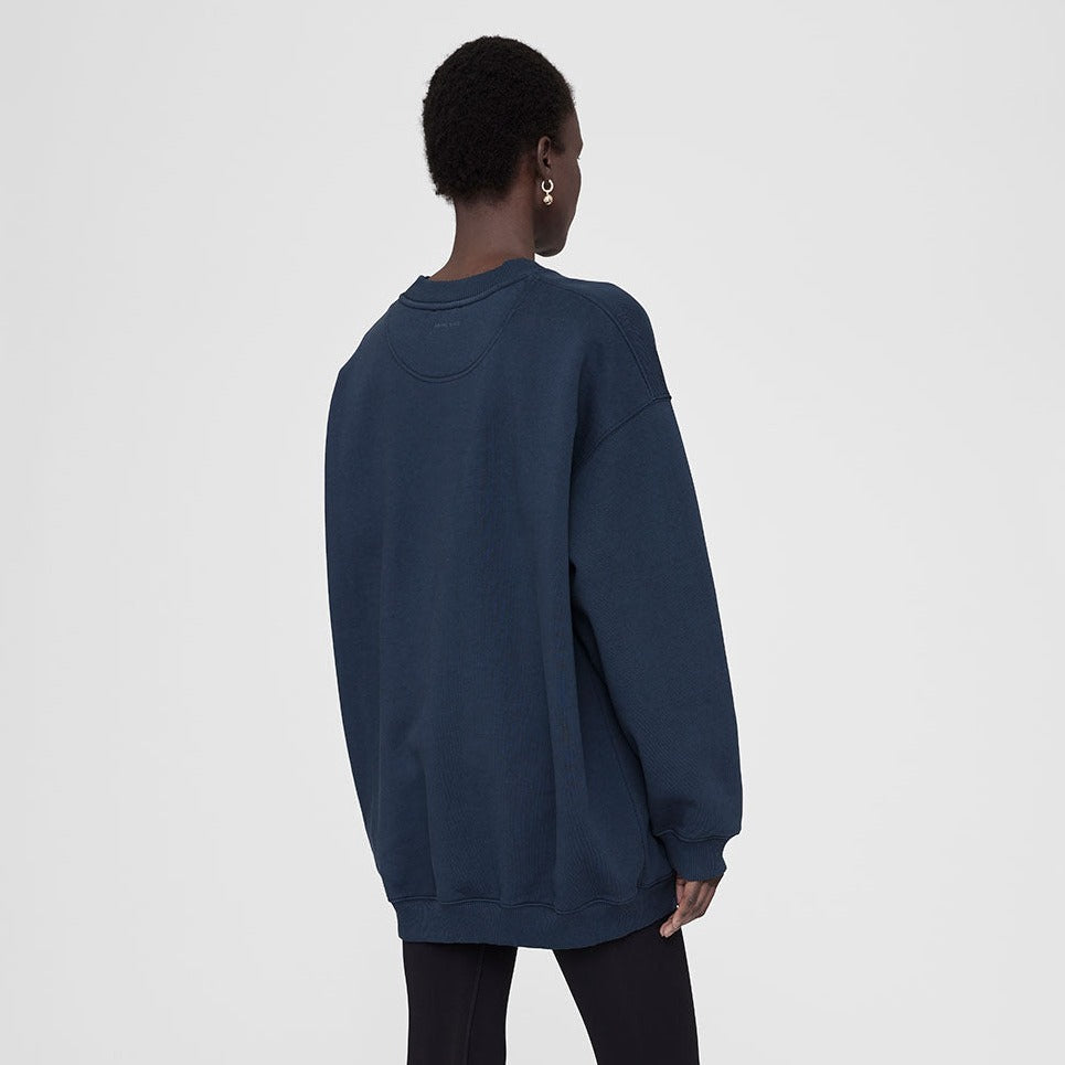 ANINE BING Tyler Sweatshirt | Navy