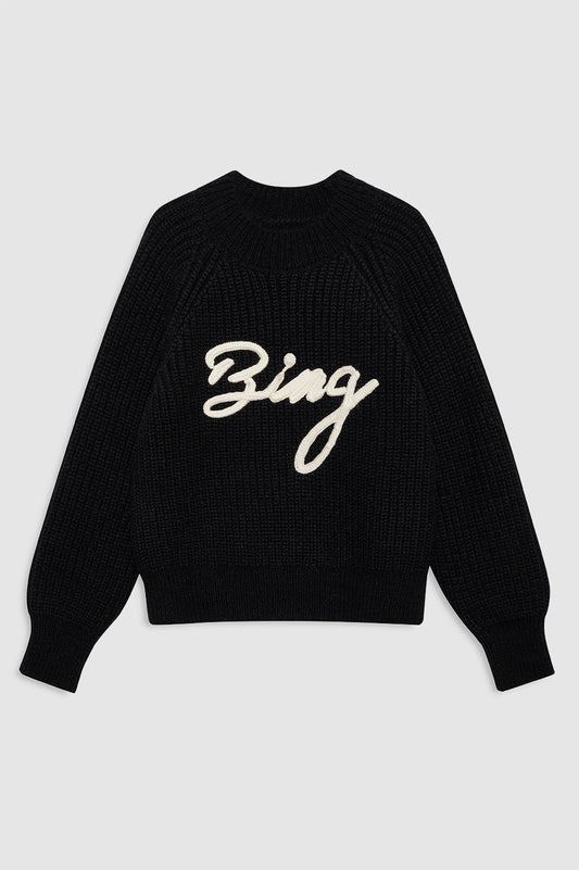 ANINE BING Kendrick Sweater Bing | Black