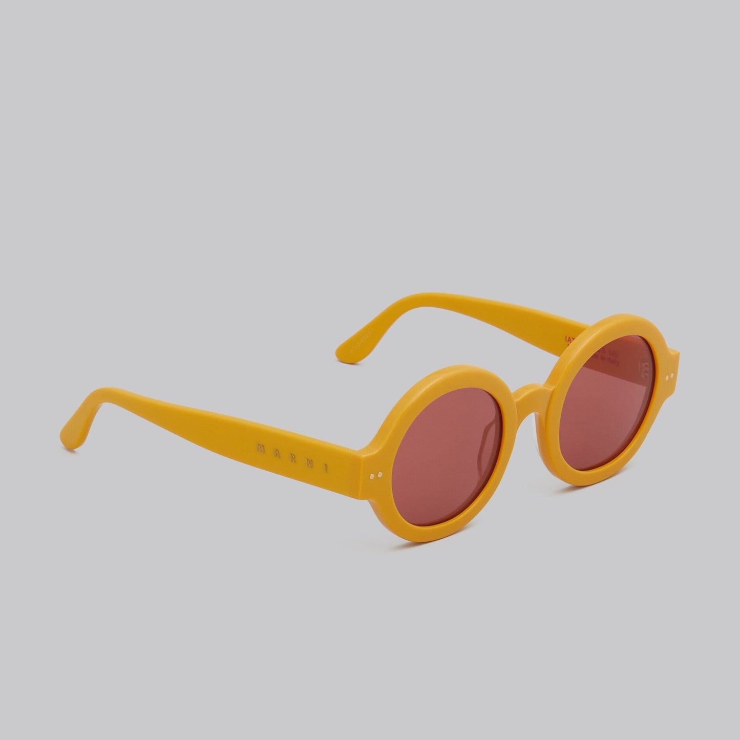 MARNI Nakagin Tower Daze Sunglasses | Yellow