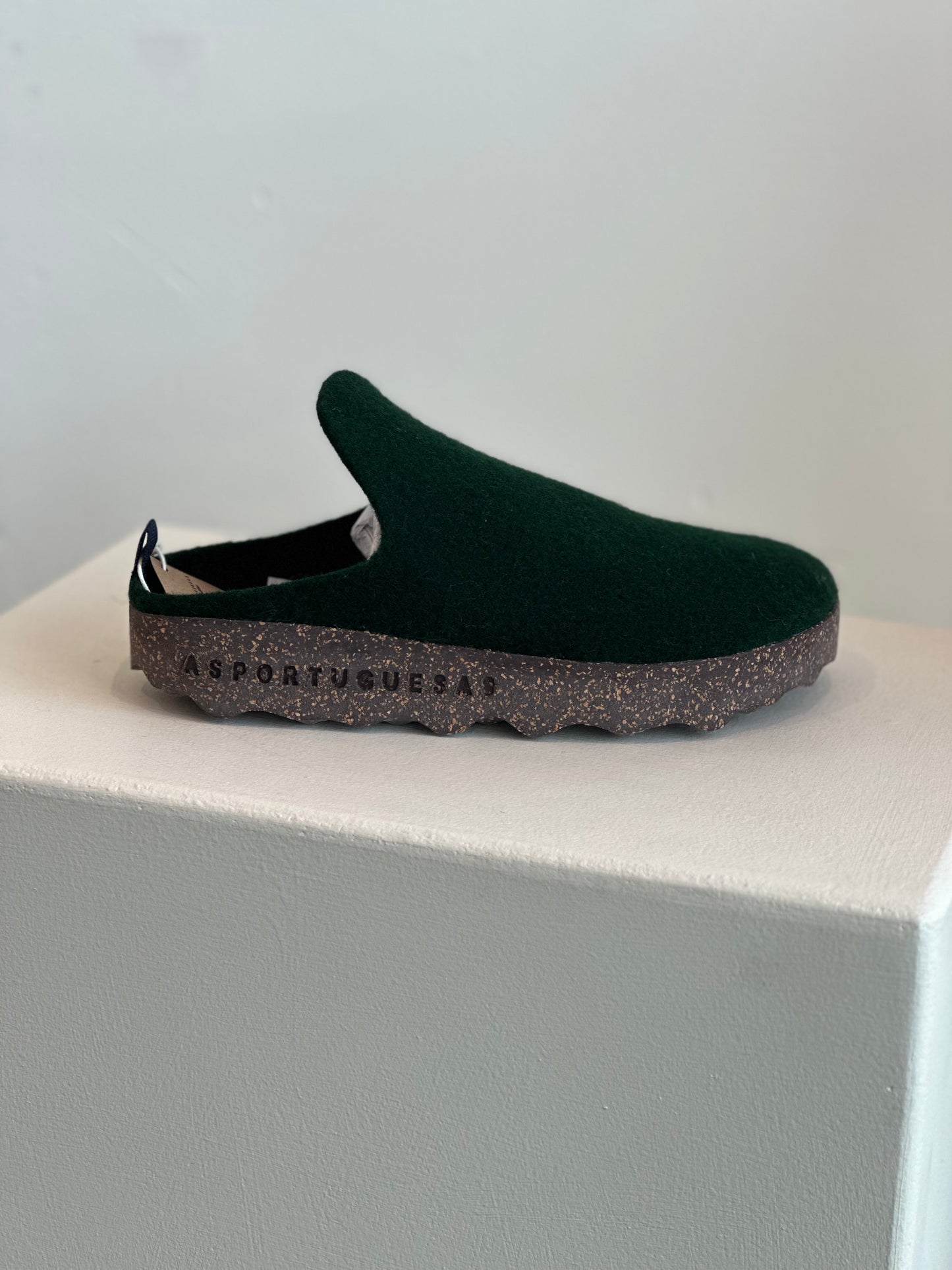 Asportuguesas COME Slip-On Sneaker Mule | Evergreen