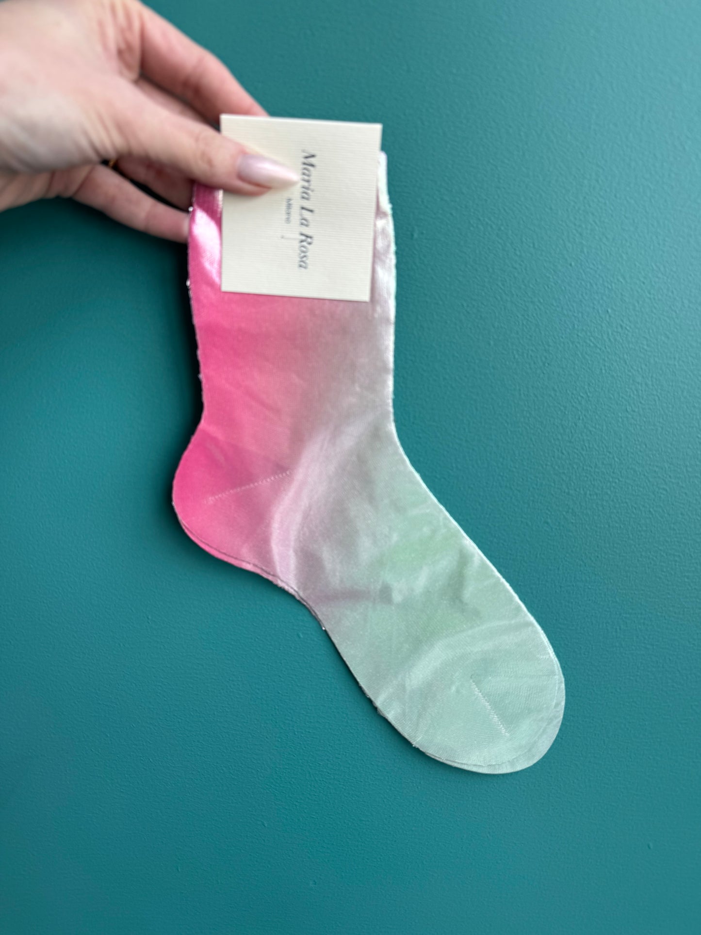 Maria La Rosa Laminated One Sock