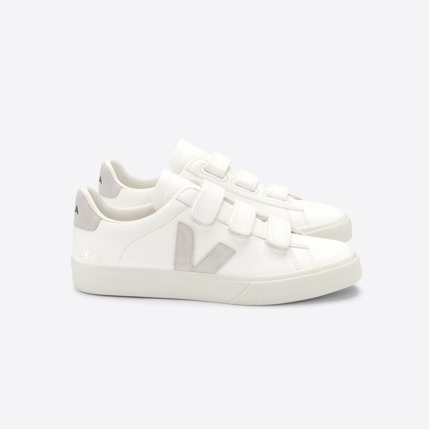 VEJA Recife Velcro Sneakers Chromefree Leather | Natural