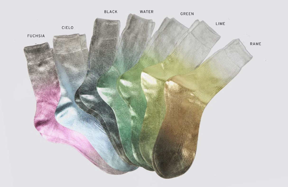 Maria La Rosa FLASH Laminate Socks