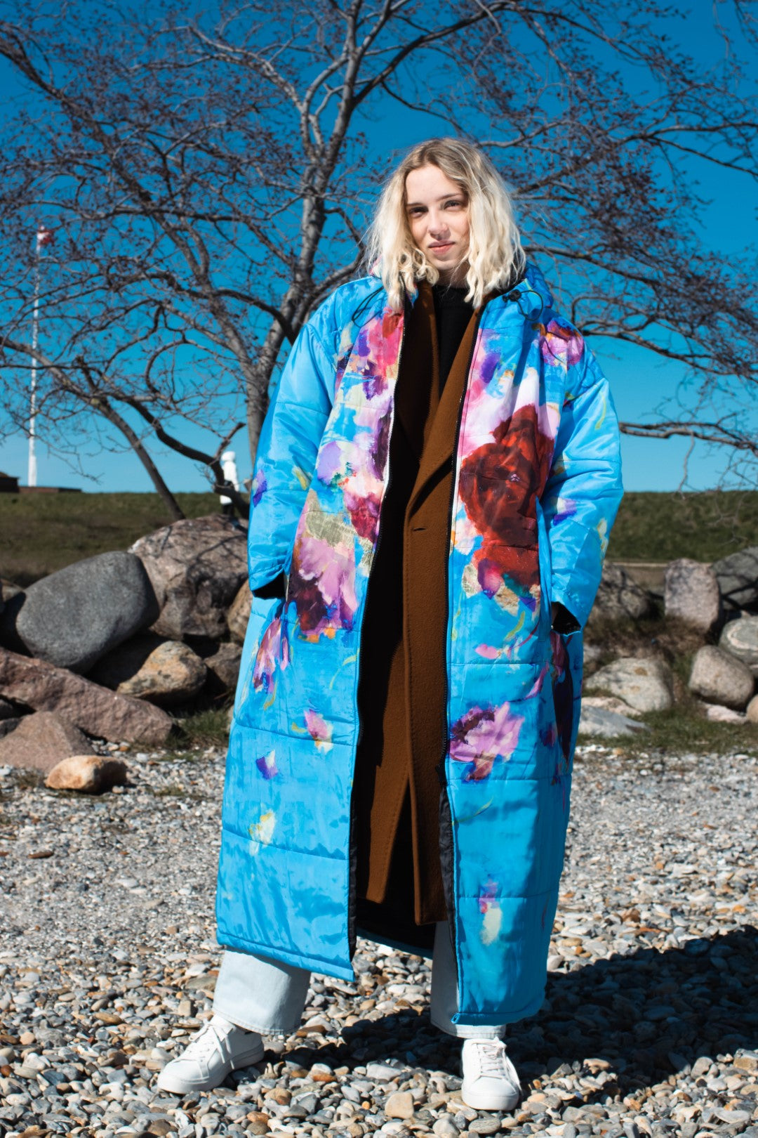 SittingSuits ARTIST EDITION Jacket Wearable Blanket | NO. 5 Prima Vera