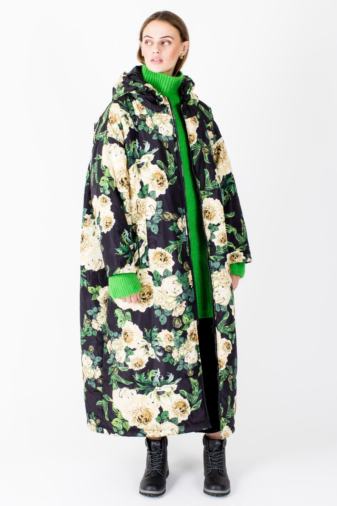 SittingSuits Jacket Wearable Blanket | Winter Garden