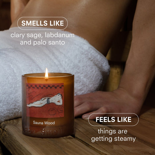 BOY SMELLS Sauna Wood Candle