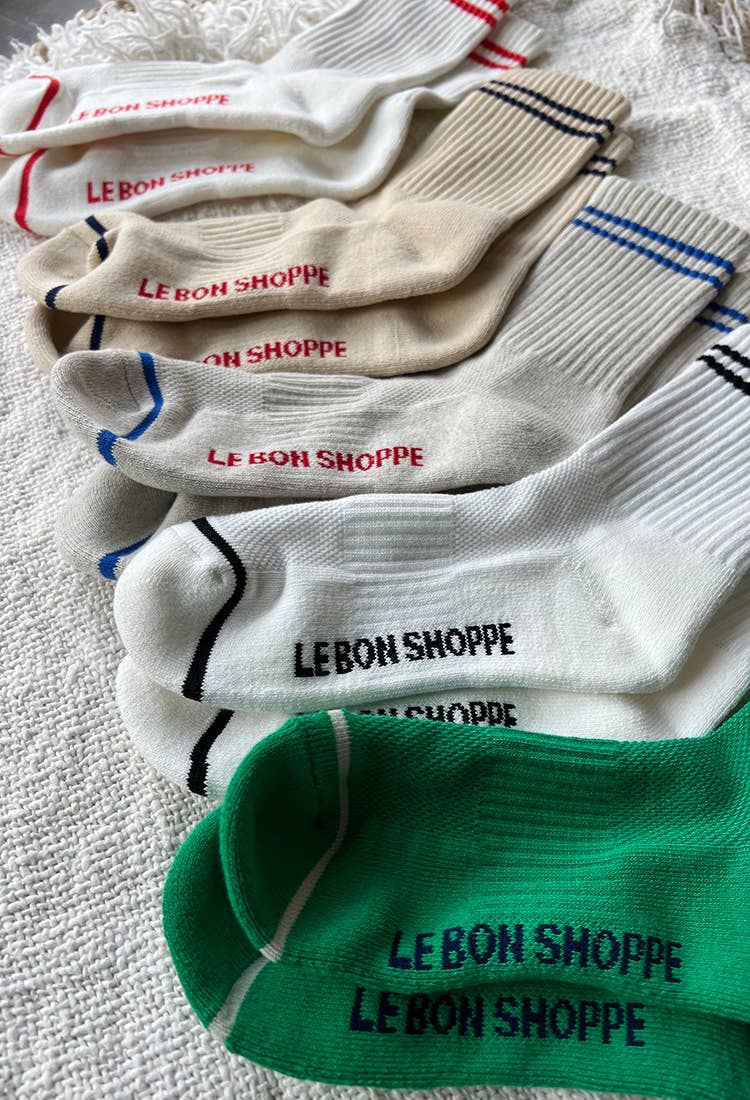 LE BON SHOPPE | Boyfriend Socks: Meadow