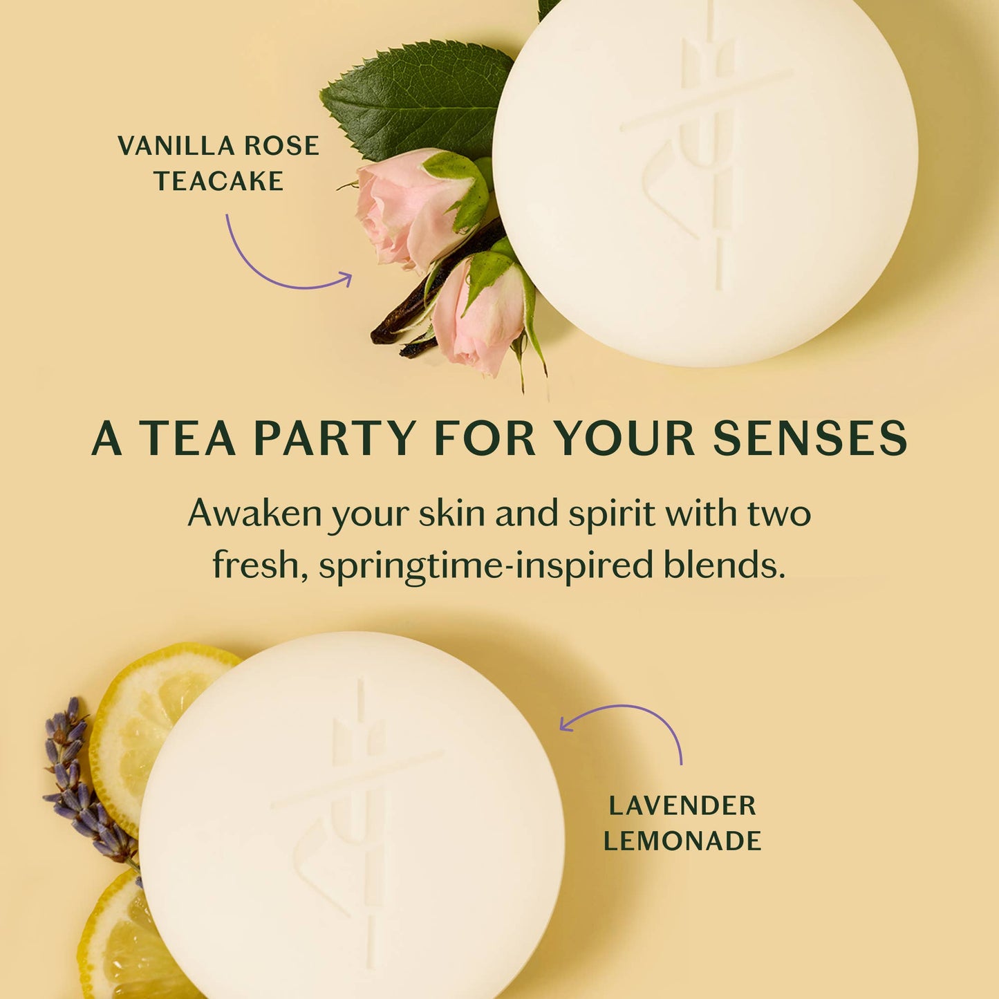 Kate McLeod Garden Tea Party Limited Edition Body Stone Duo