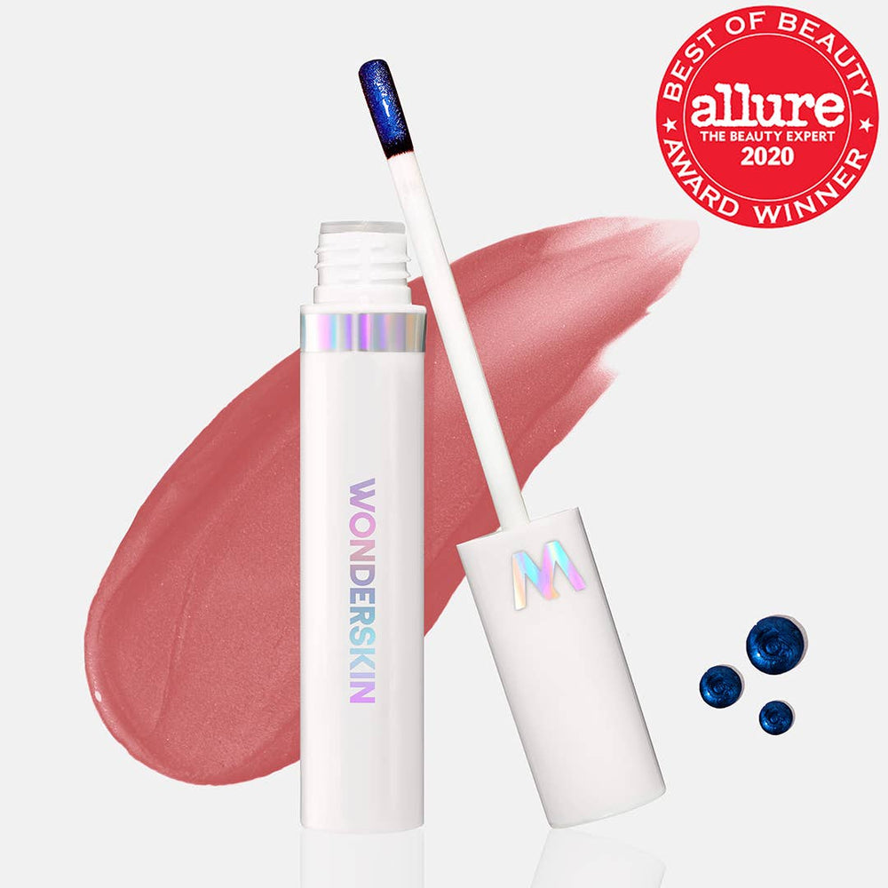 WONDERSKIN BLADING Lip Stain Masque | Whimsical (warm rose)