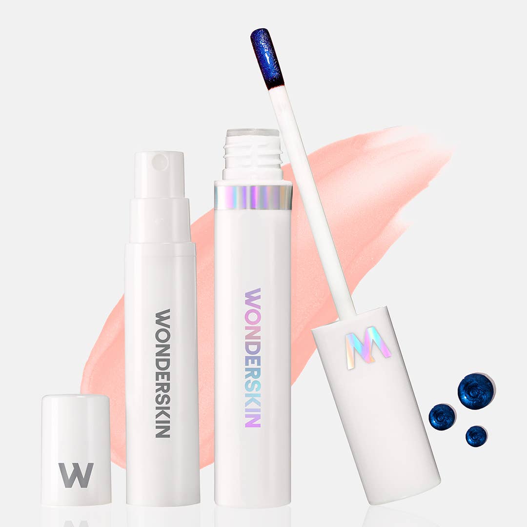 WONDER BLADING Peel & Reveal Lip Color Kit: Romance (cool rose)