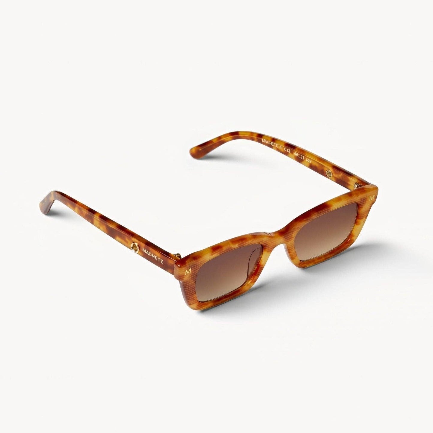 MACHETE Ruby Sunglasses | Light Tortoise Stripe