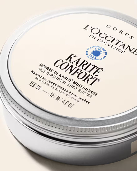 L'OCCITANE Karité Confort Multi-Purpose Shea Butter – 4.6 oz