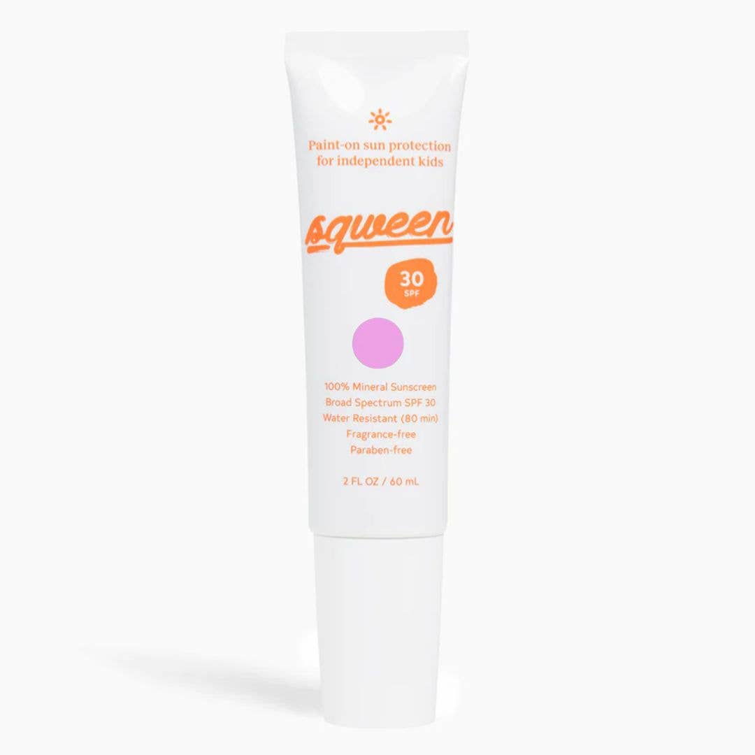 Sqween SunPaint 100% Mineral Broad Spectrum SPF 30: Sky Blue