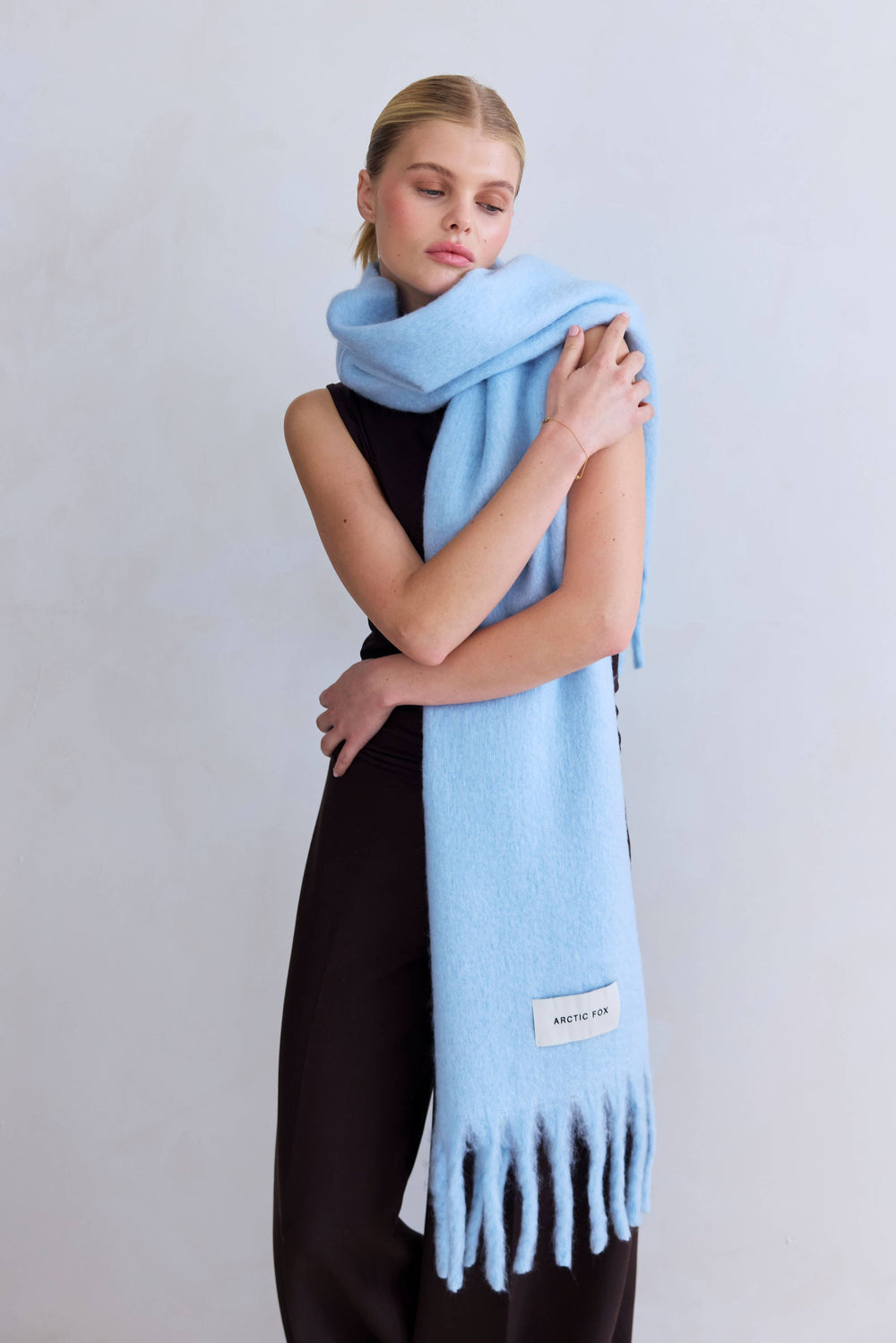 ARCTIC FOX The Stockholm Scarf - 100% Recycled - Glacier Blue - FW25