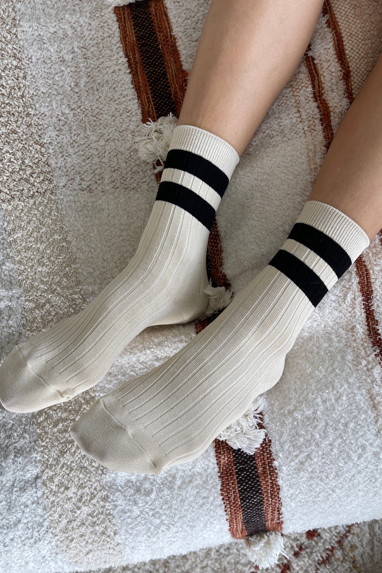 LE BON SHOPPE  Her Socks | Varsity: Blue