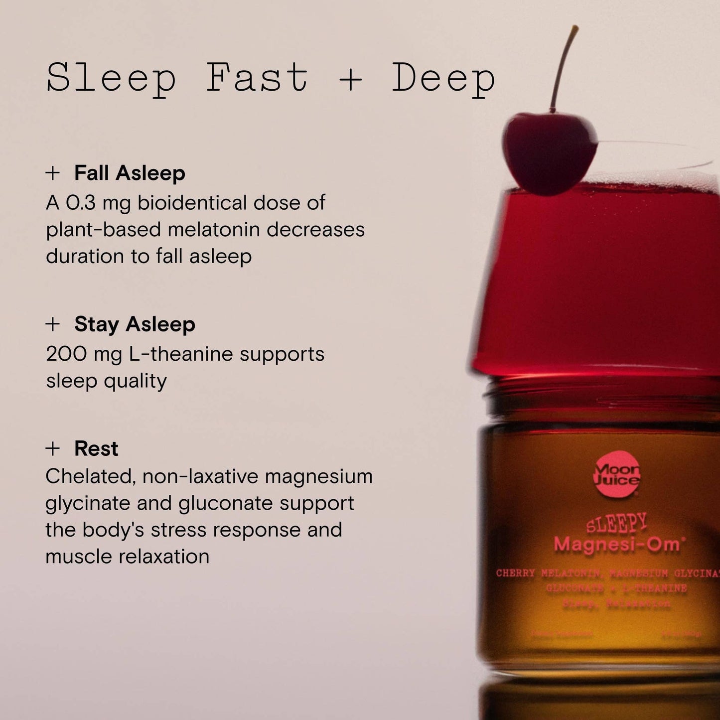 Sleepy Magnesi-Om®: Cherry / Jar