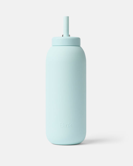 NEW! BINK Stainless Straw Cap Bottle | 32oz