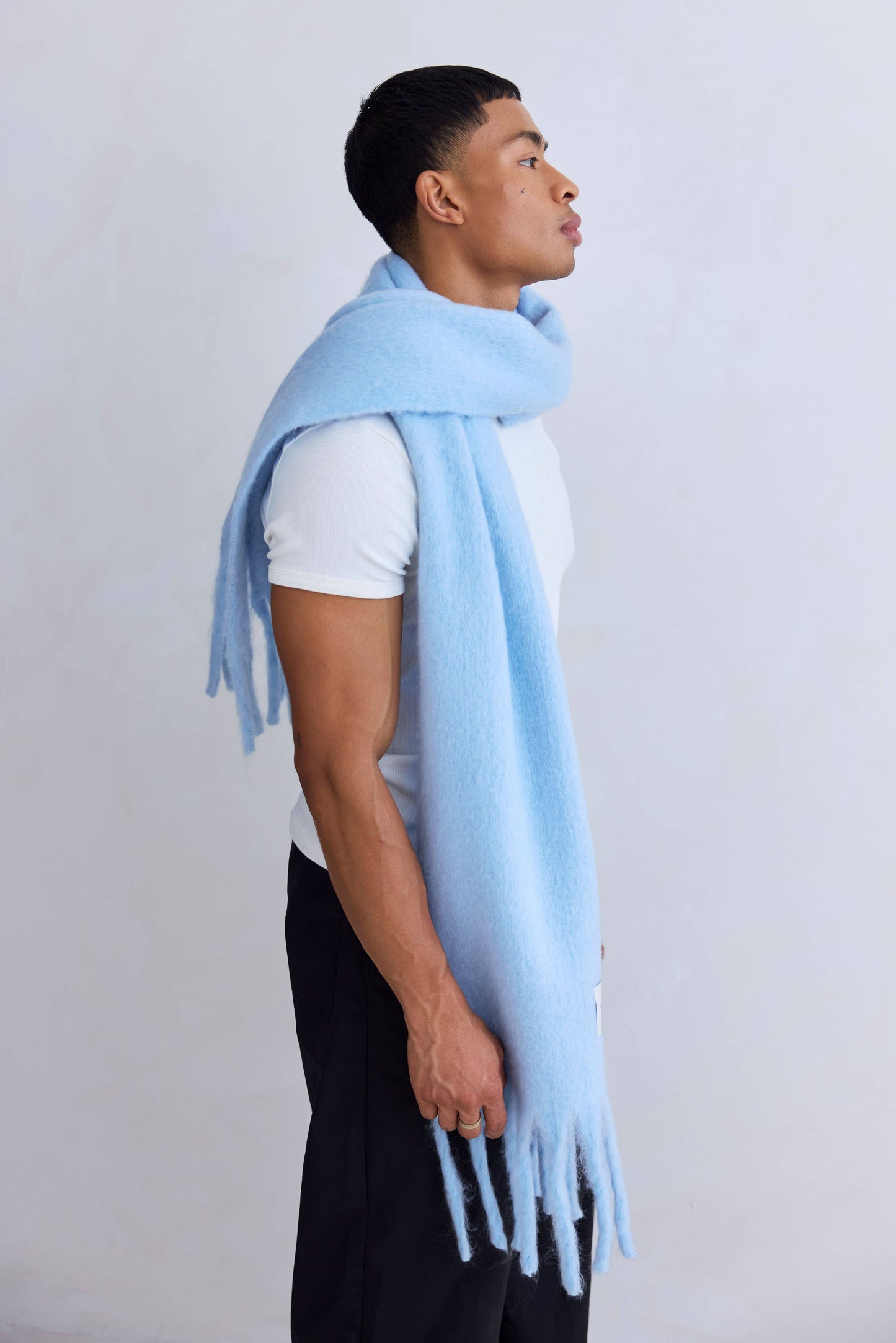 ARCTIC FOX The Stockholm Scarf - 100% Recycled - Glacier Blue - FW25