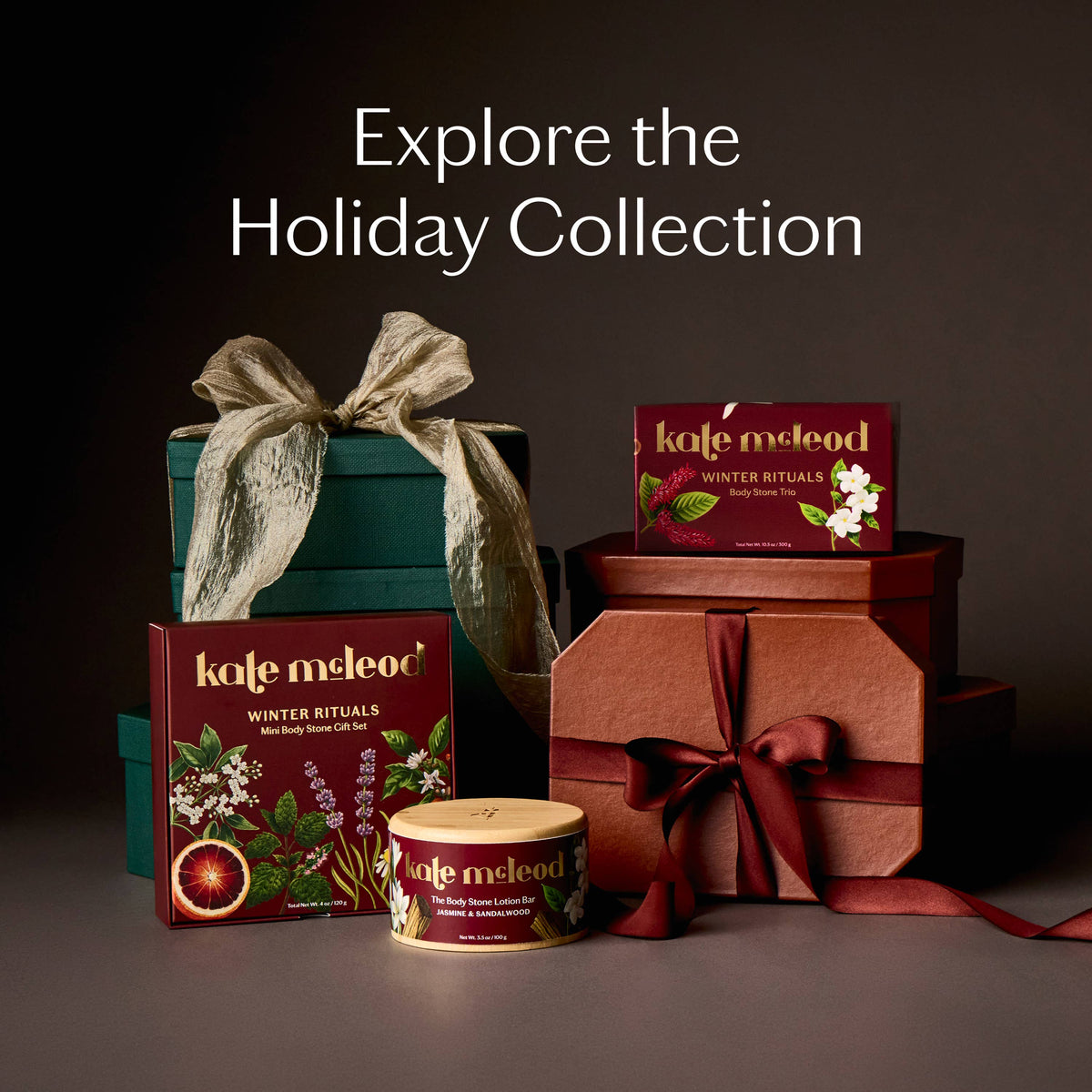 KATE McLEOD Jasmine & Sandalwood | Deep Moisturizing Lotion Bar — Limited Edition