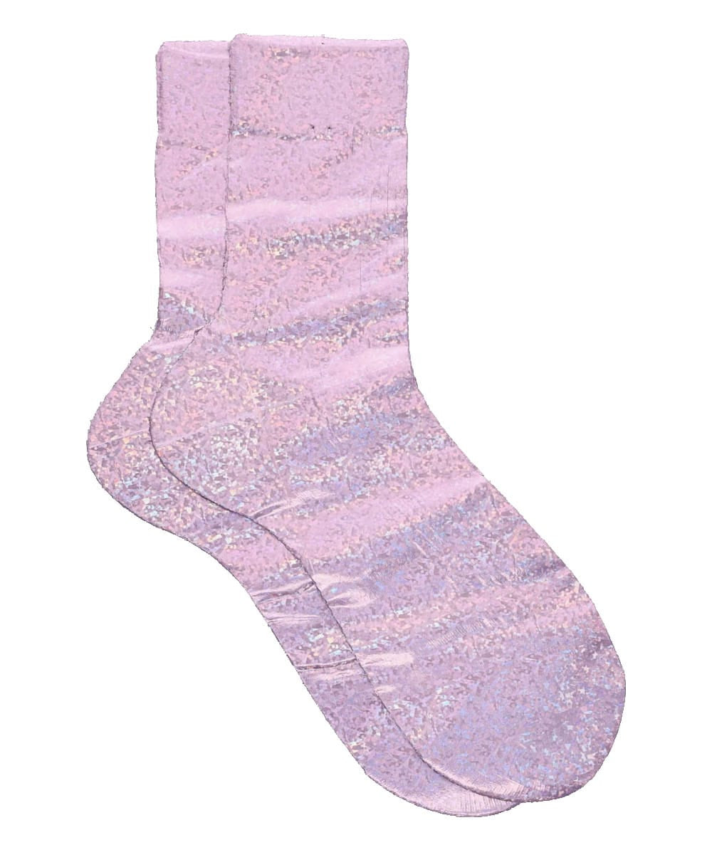 Maria La Rosa One Ribbed Laminated Socks