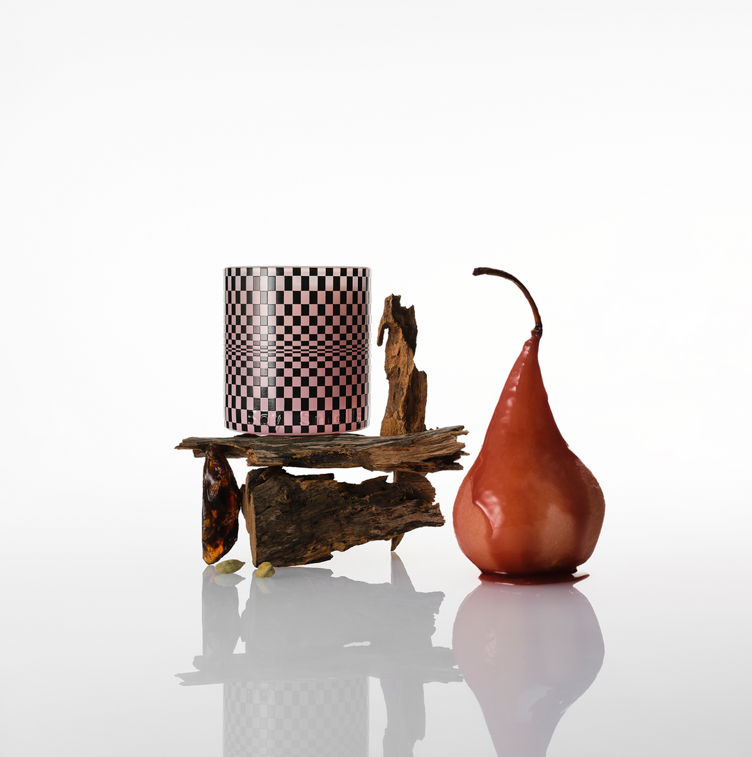 Boy Smells Festive Checker Hinoki Fantôm Candle