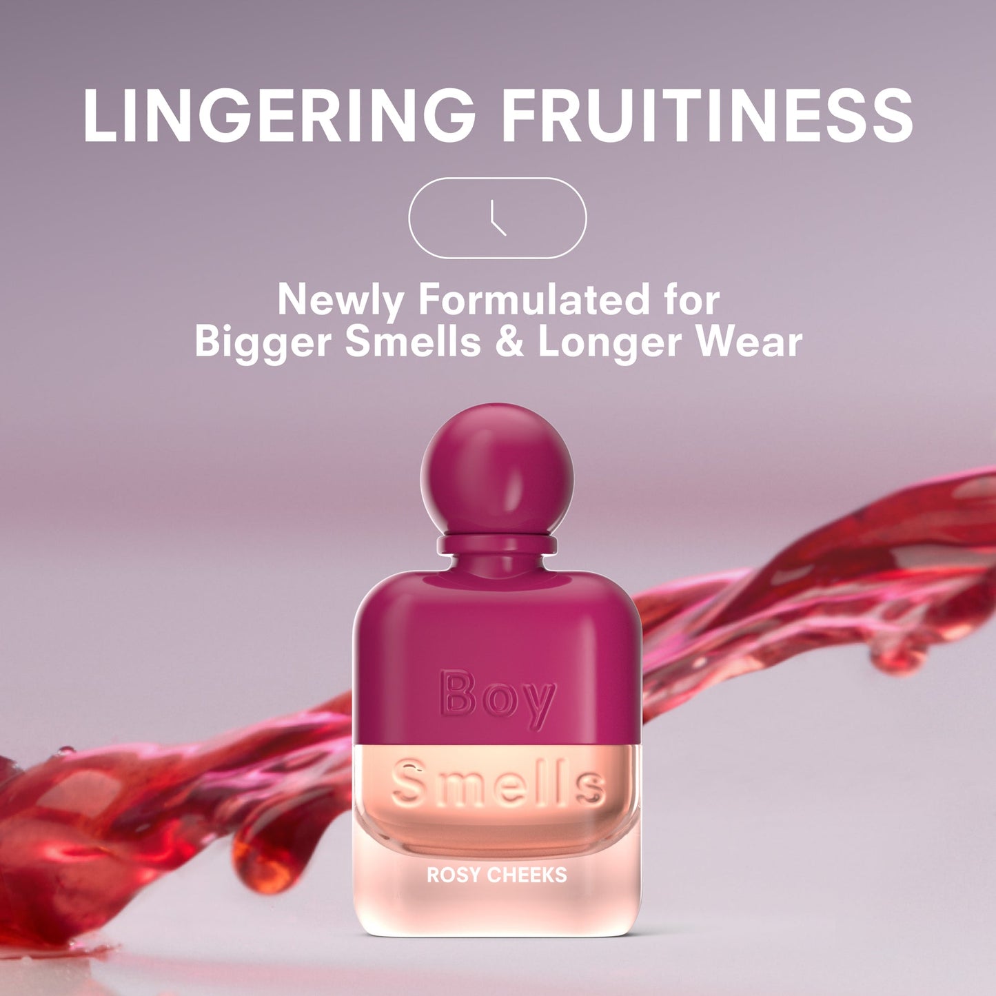 Boy Smells Rosy Cheeks | Parfume