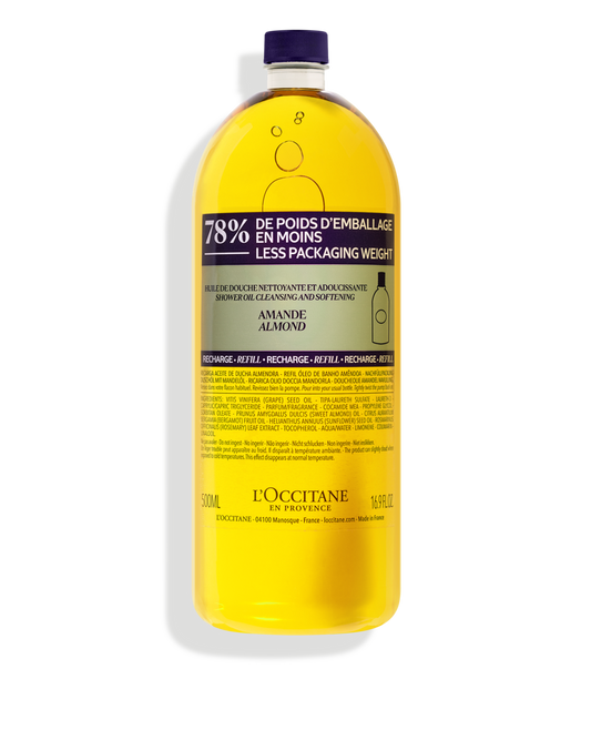 L'OCCITANE Shower Gel Oil  | Almond REFILL