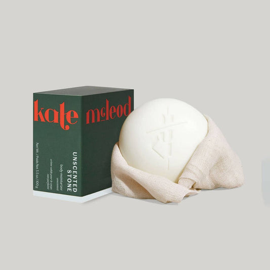 Unscented Stone | Deep Moisturizing Lotion Bar: Refill (3.5 oz)