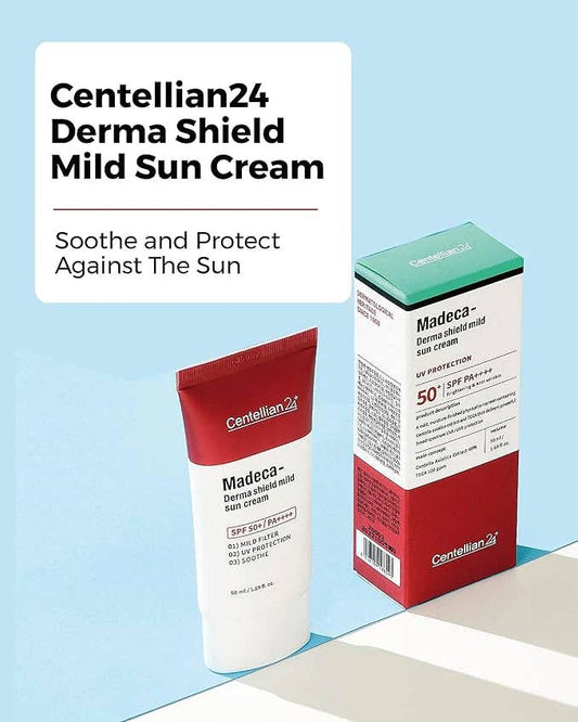 CENTELLIAN 24 Madeca Derma Shield Mild Sun Cream (50mL) SPF 50+/PA++++
