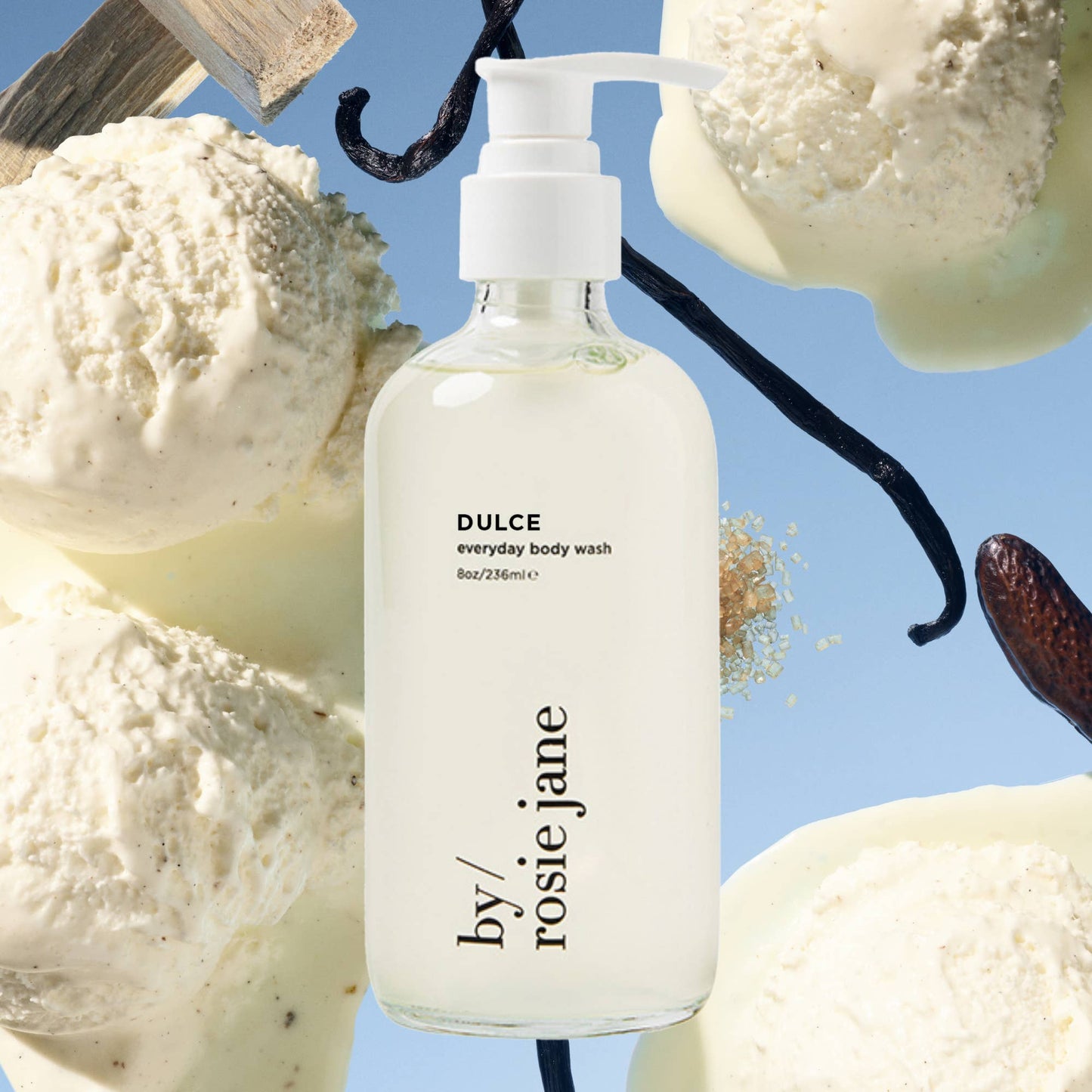 DULCE Everyday Body Wash with vanilla
