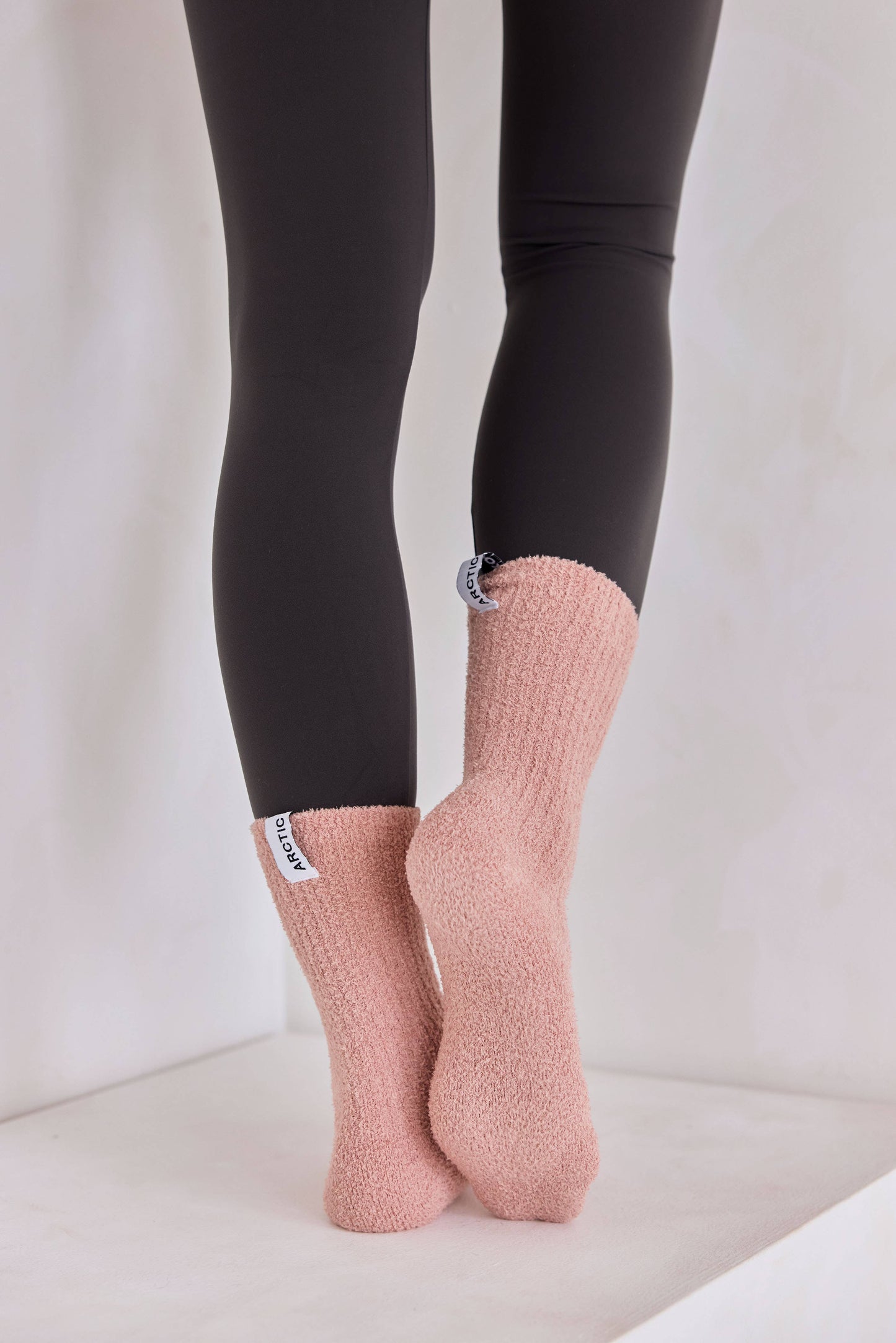 ARCTIC FOX Cosy Socks - 100% Recycled - Muted Pink - FW25