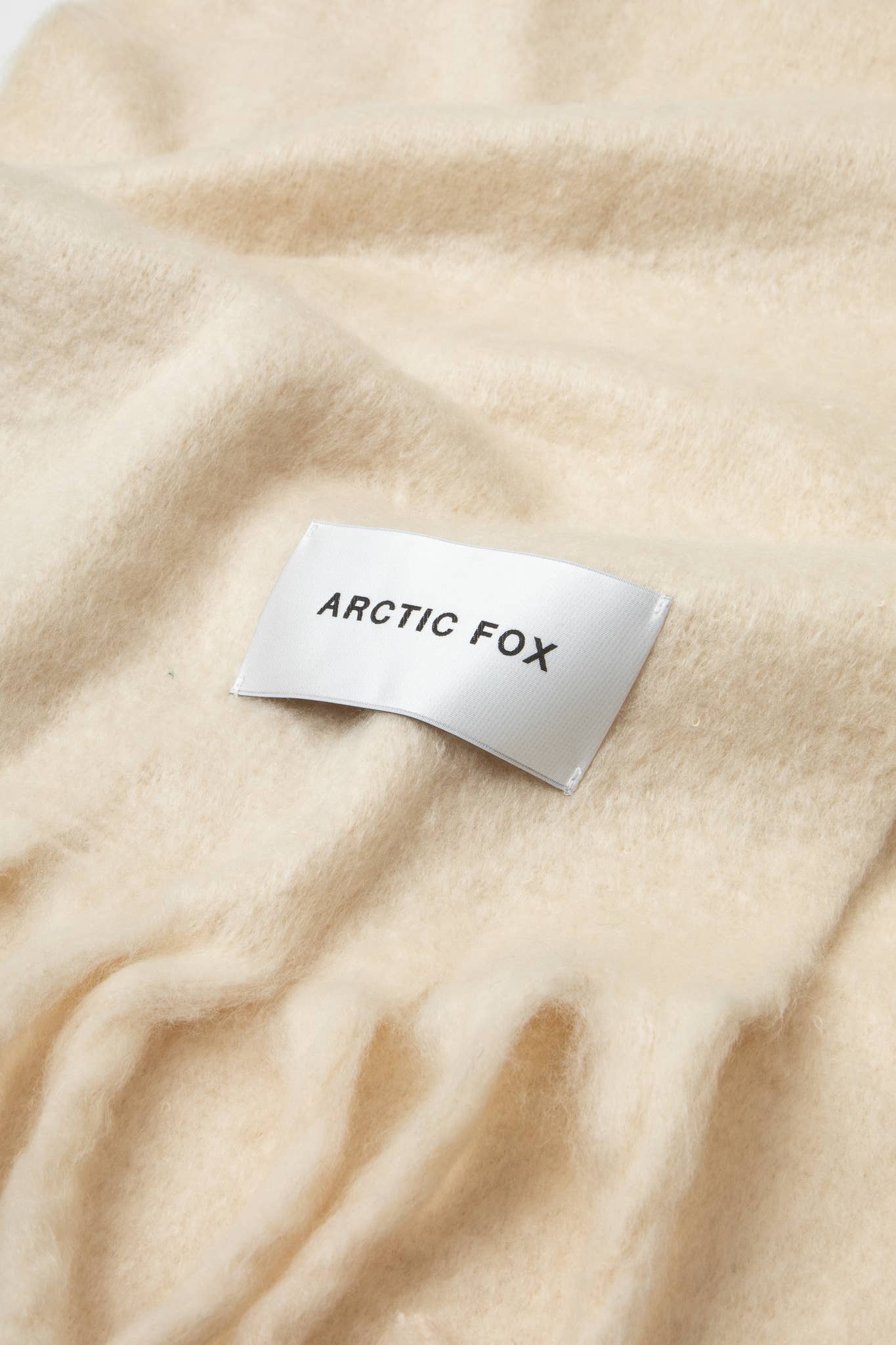 ARCTIC FOX The Reykjavik Scarf - 100% Recycled - Pebble Beige - FW25