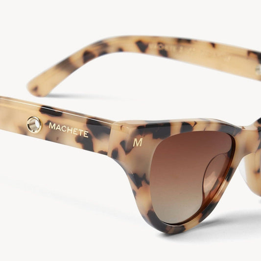 MACHETE Suzy Sunglasses | Blonde Tortoise