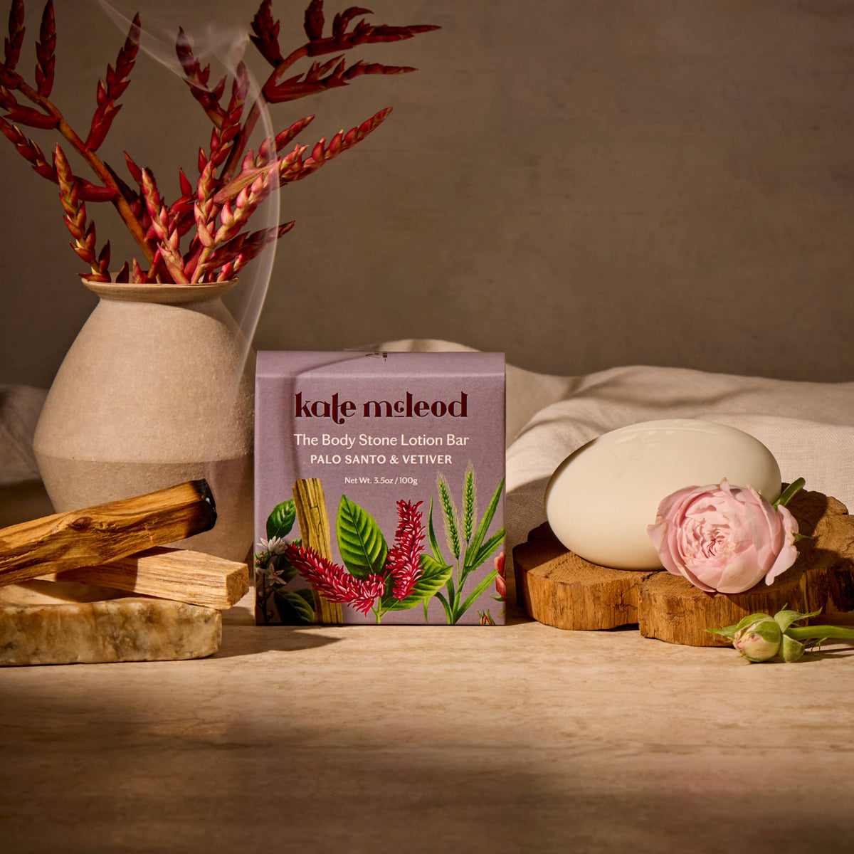 Palo Santo & Vetiver  | Deep Moisturizing Lotion Bar