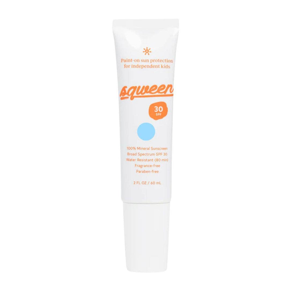 Sqween SunPaint 100% Mineral Broad Spectrum SPF 30: Sky Blue
