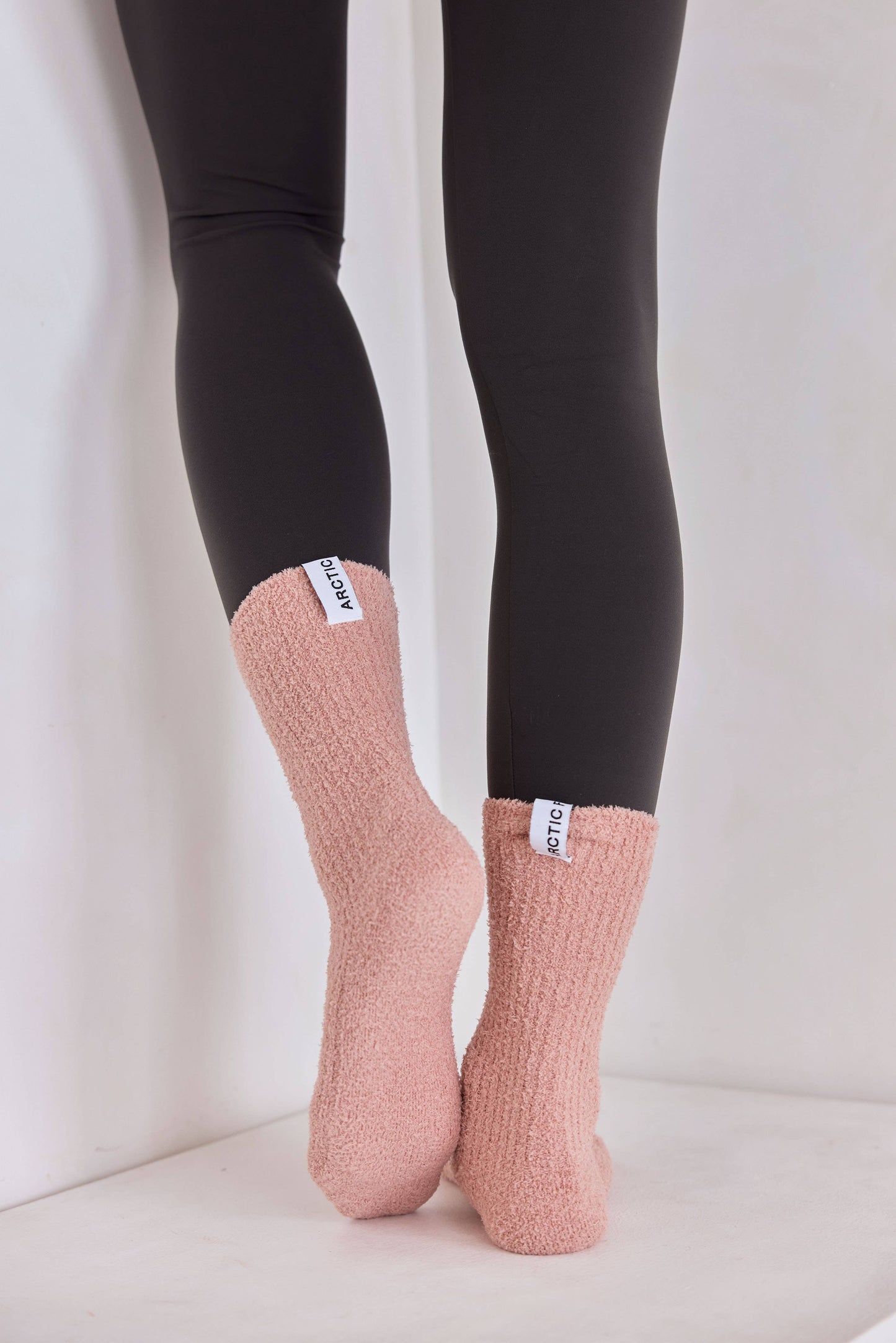 ARCTIC FOX Cosy Socks - 100% Recycled - Muted Pink - FW25