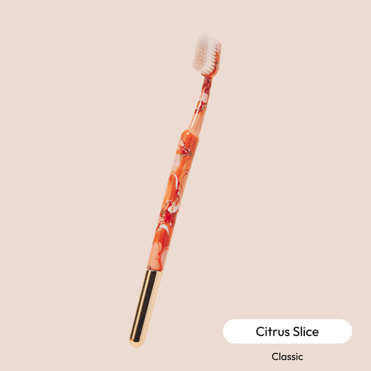 The Better Brush: Citrus Slice with Gold