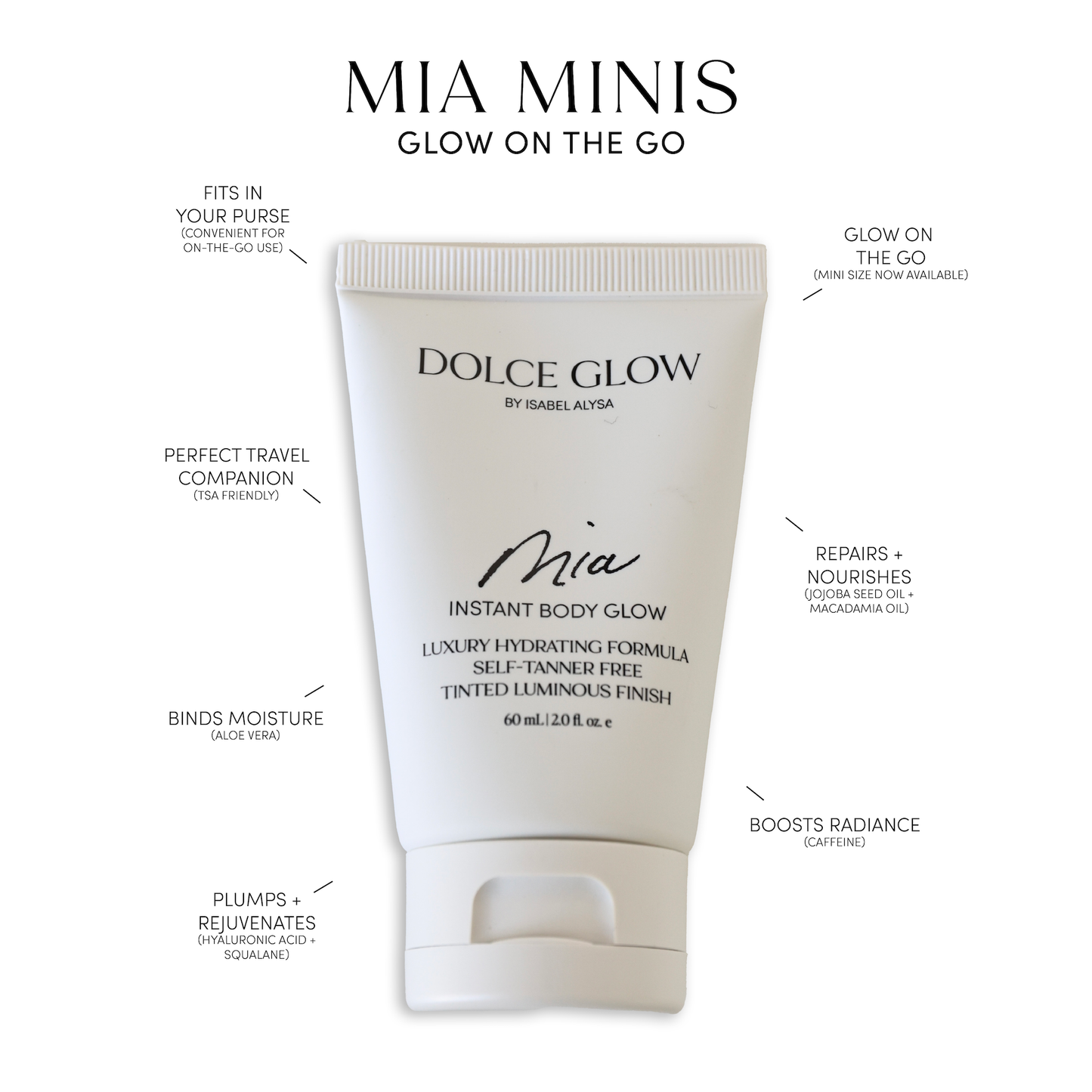 Mia Instant Body Glow Mini (Travel Size)